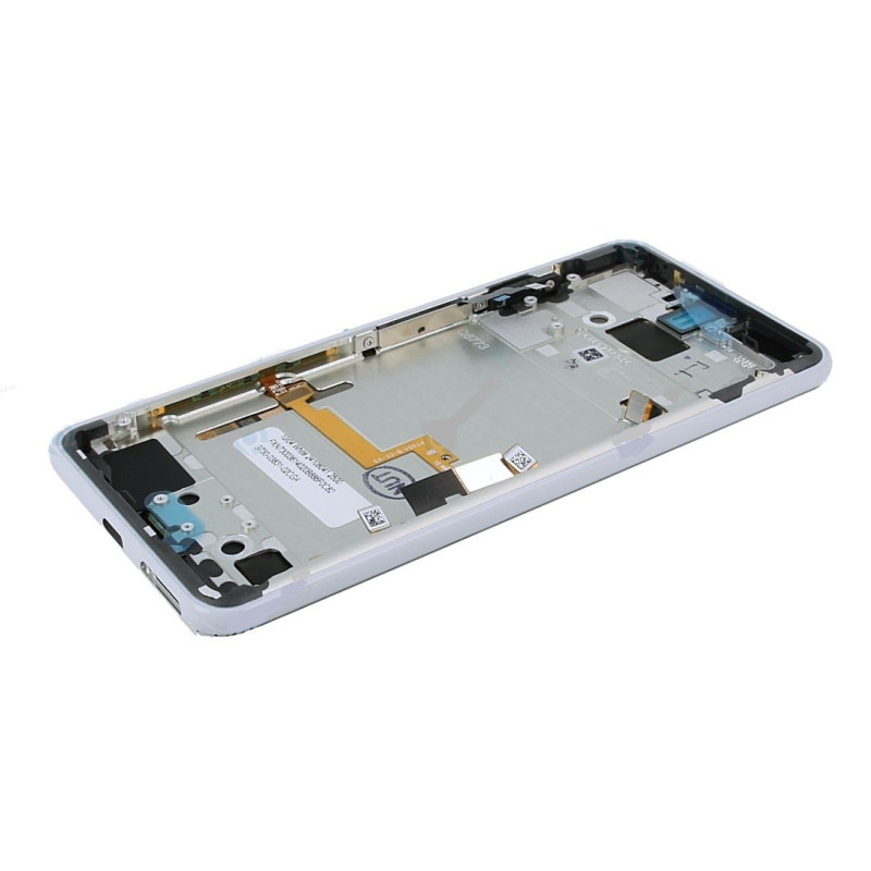 LCD screen Google Pixel 3 with touch screen and frame White original (used Grade A)