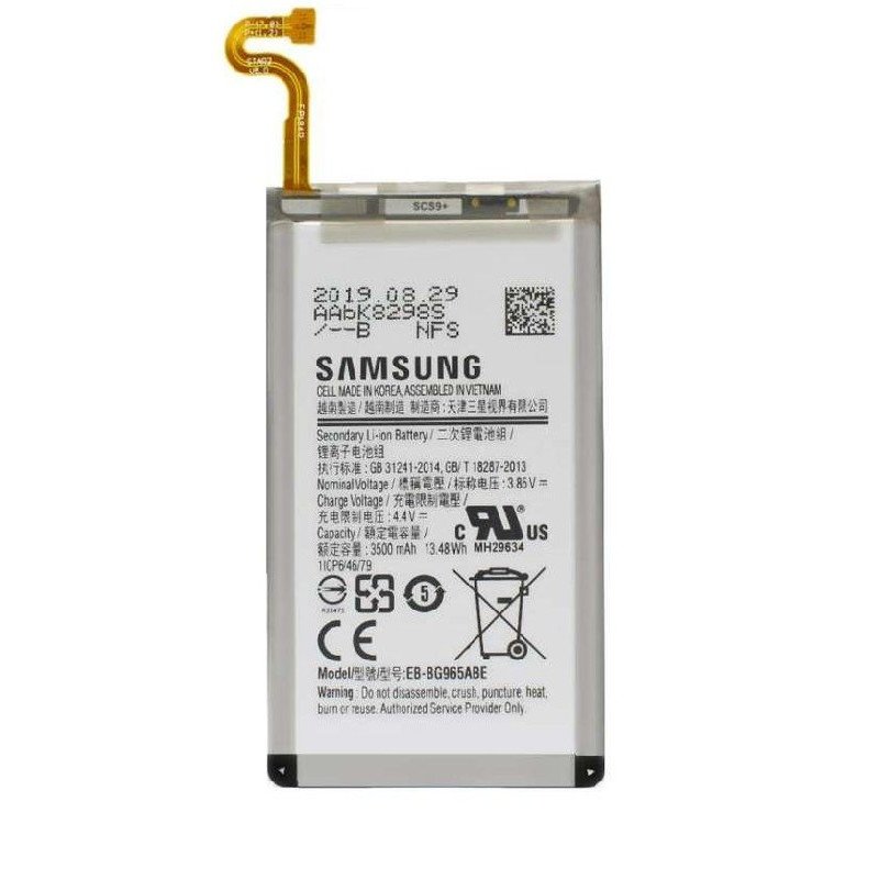 Akumuliatorius originalus Samsung G965F S9 Plus 3500mAh EB-BG965ABE (service pack)