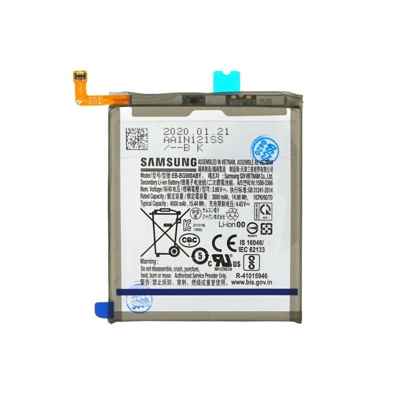 Battery original Samsung G980F / G981F S20 4000mAh EB-BG980ABY (service pack)