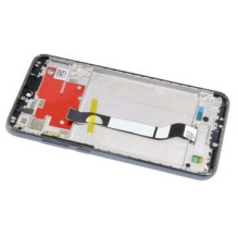 LCD screen Xiaomi Redmi Note 8T with touch screen with frame White original (service pack)