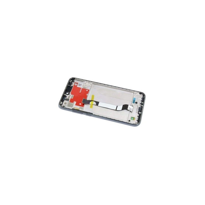 LCD screen Xiaomi Redmi Note 8T with touch screen with frame White original (service pack)