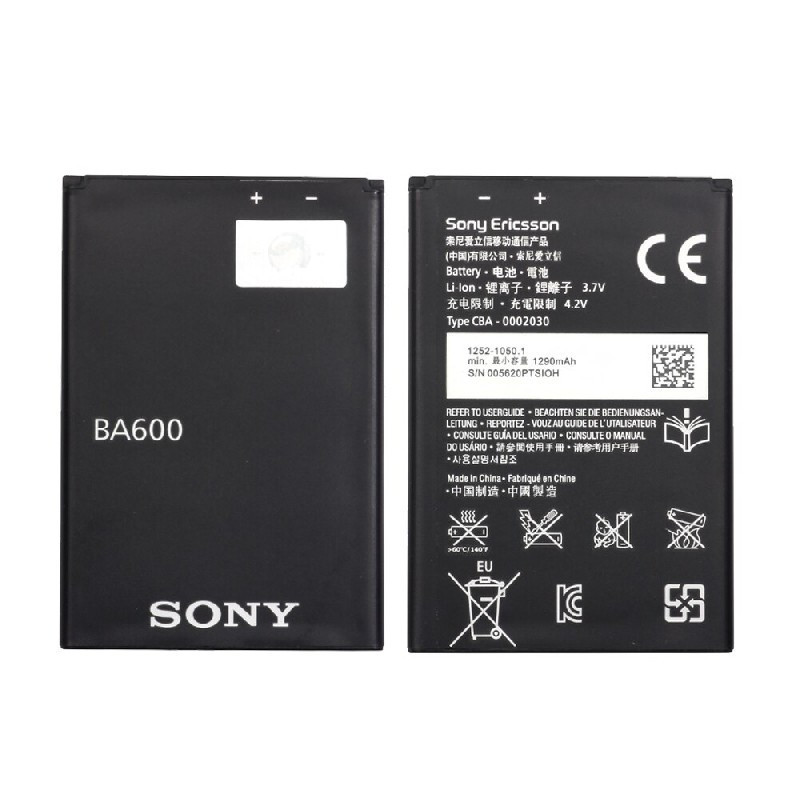 Akumuliatorius originalus Sony BA600 ST25i / ST25 / 1290mAh (used Grade B)