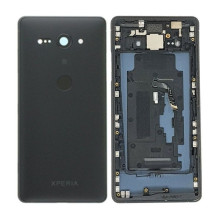 Back cover for Sony H8314 Xperia XZ2 Compact black original (used Grade C)