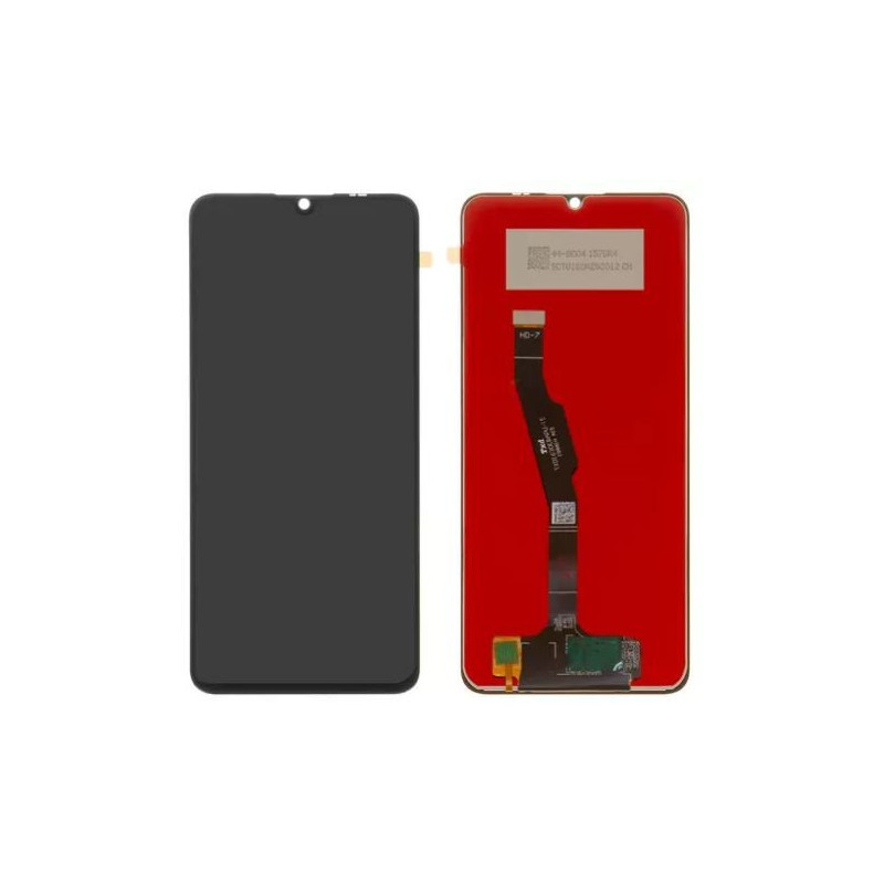 Ekranas Huawei Y6p 2020 / Honor 9A su lietimui jautriu stikliuku Black ORG