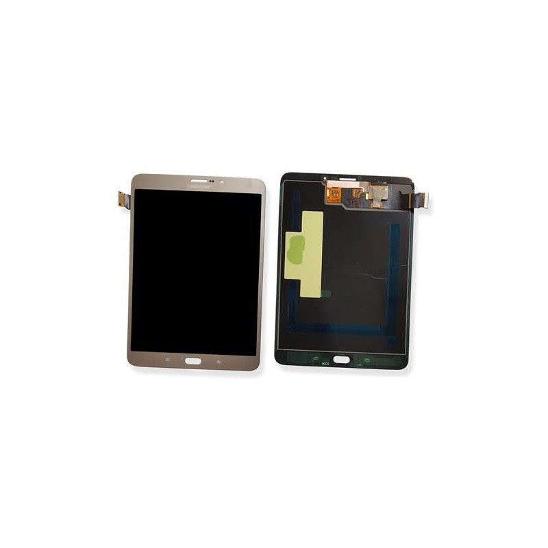 LCD screen Samsung T710 / T713 / T715 Tab S2 8.0" with touch screen Gold original (service pack)