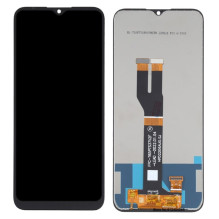 Ekranas Nokia C21 Plus su lietimui jautriu stikliuku Black ORG