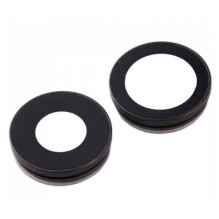 iPhone 11 lens for camera with frame Black (2pcs) ORG