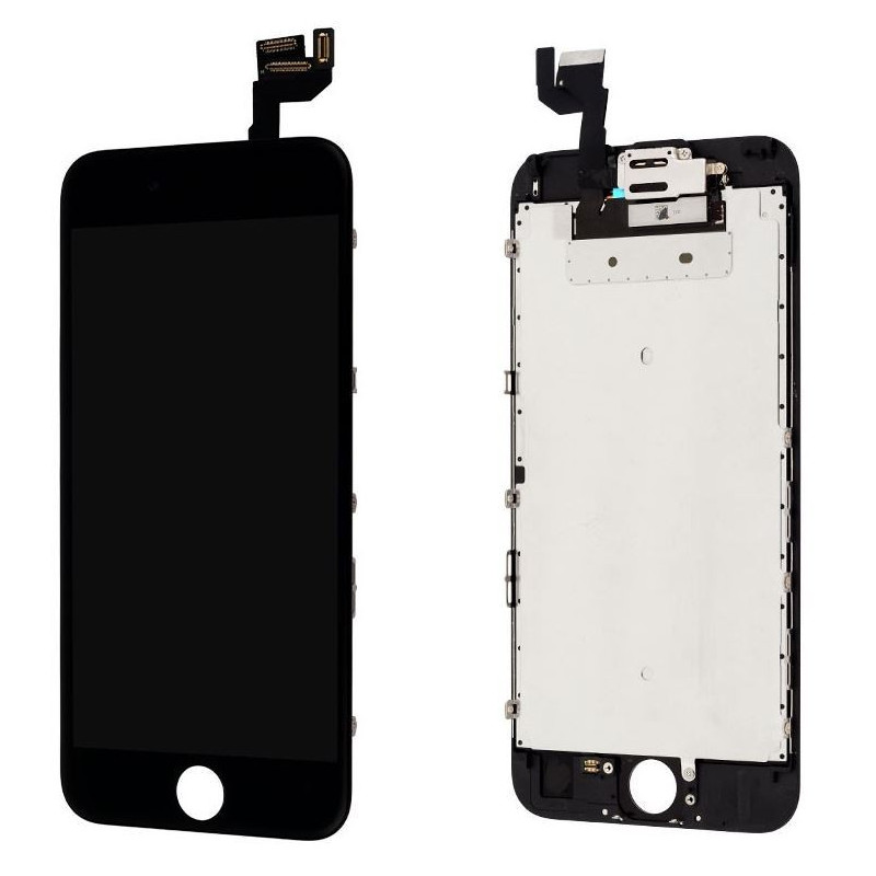 Ekranas skirtas iPhone 6S su lietimui jautriu stikliuku Black Premium