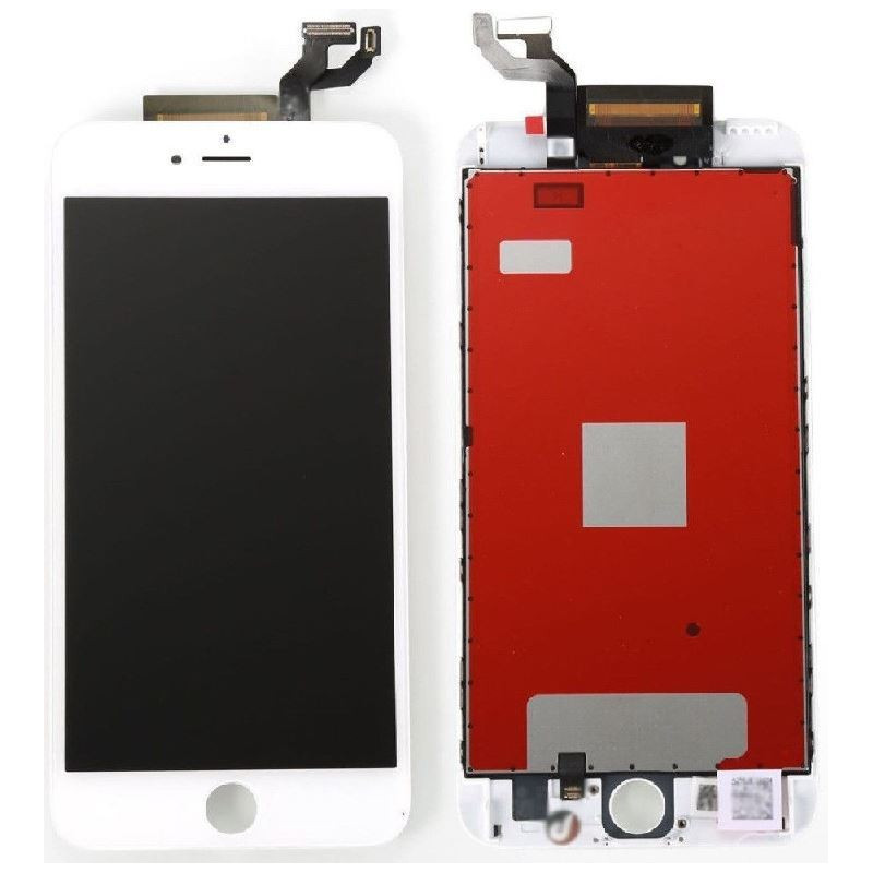 Ekranas skirtas iPhone 6S su lietimui jautriu stikliuku White Premium
