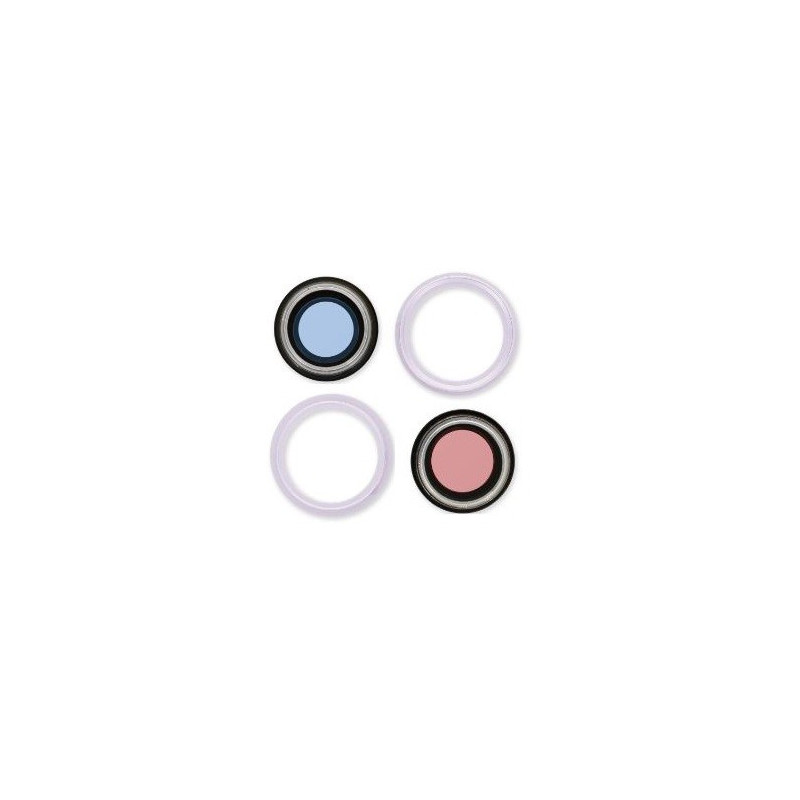 iPhone 14 / 14 Plus lens for camera with frame Purple (2pcs) ORG