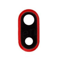 iPhone 8 Plus lens for camera with frame red ORG