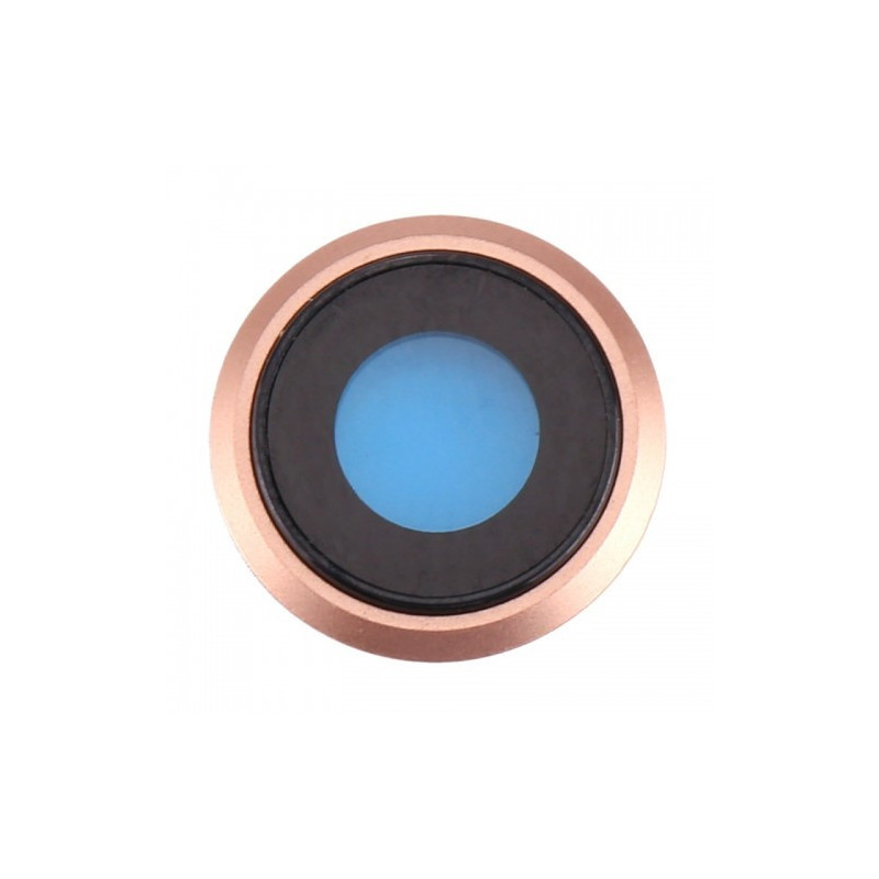 iPhone 8 / SE 2020 / SE 2022 lens for camera with frame gold ORG