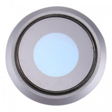 iPhone 8 / SE 2020 / SE 2022 lens for camera with frame silver ORG