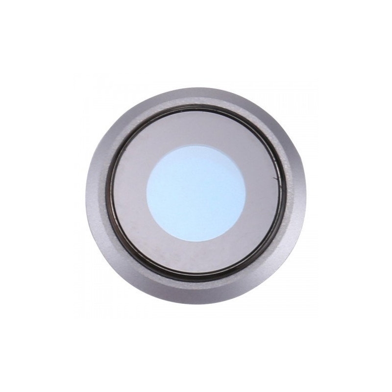 iPhone 8 / SE 2020 / SE 2022 lens for camera with frame silver ORG