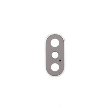 iPhone XS / XS Max lens for camera with frame Silver ORG