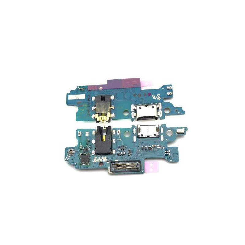 Flex Samsung M205 M20 2019 for plugin, microphone, headphone connector HQ