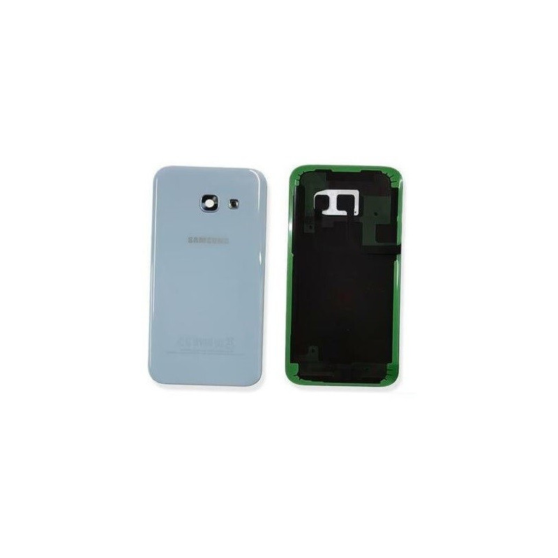 Galinis dangtelis Samsung A320 A3 2017 šviesiai mėlynas (blue mist) originalus (used Grade C)