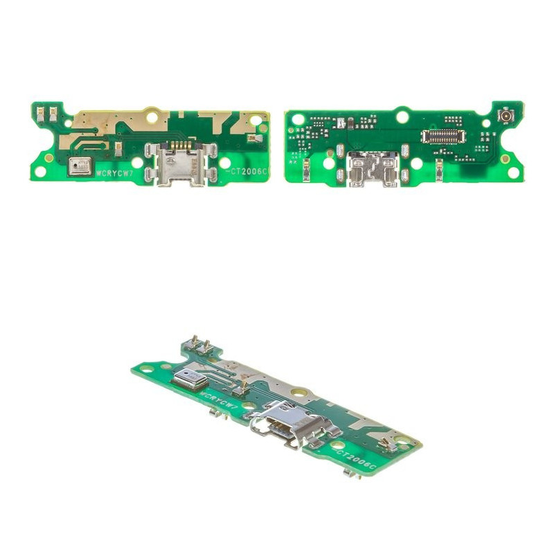 Flex Huawei Y5 2018 / Honor 7S with charging connector and microphone original (service pack)