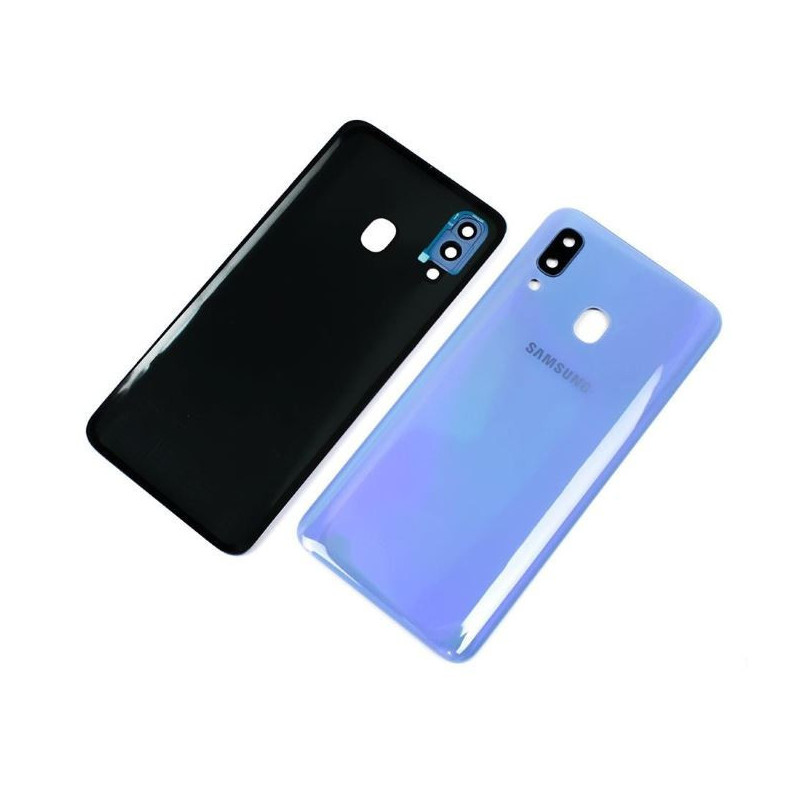 Galinis dangtelis Samsung A405 A40 2019 Blue originalus (used Grade B)