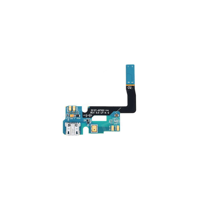 Flex Samsung N7100 Note 2 for plugin and microphone ORG