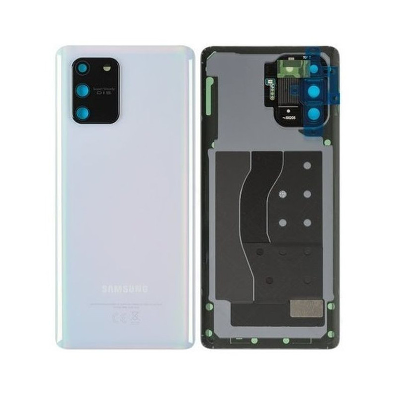 Galinis dangtelis Samsung G770 S10 Lite baltas (Prism White) originalus (used Grade B)