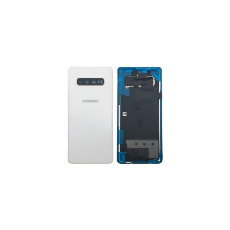 Galinis dangtelis Samsung G975 S10+ (Ceramic White) originalus (used Grade B)