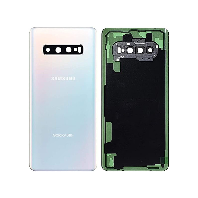 Galinis dangtelis Samsung G975 S10+ Prism White originalus (used Grade B)