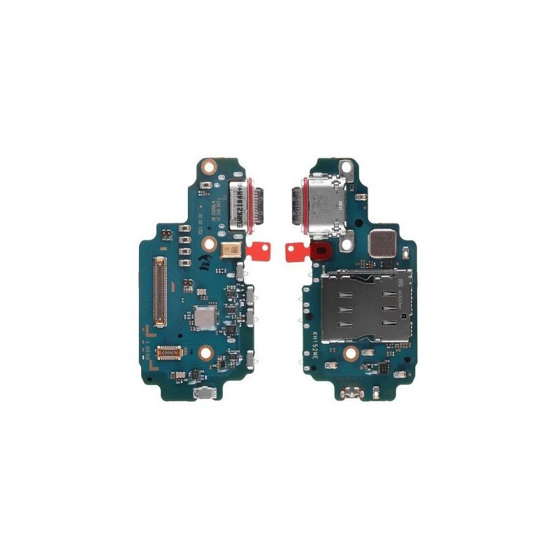 Flex Samsung S908 S22 Ultra for plugin, microphone, SIM reader original (service pack)