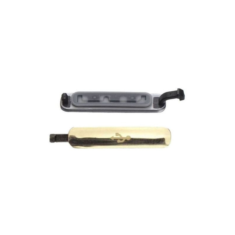 Krovimo kontakto dangtelis Samsung G900F S5 auksinis