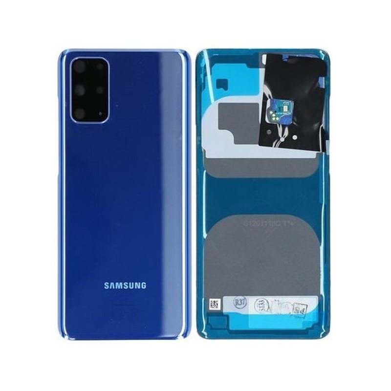 Galinis dangtelis Samsung G985 / G986 S20 Plus Aura Blue originalus (used Grade C)