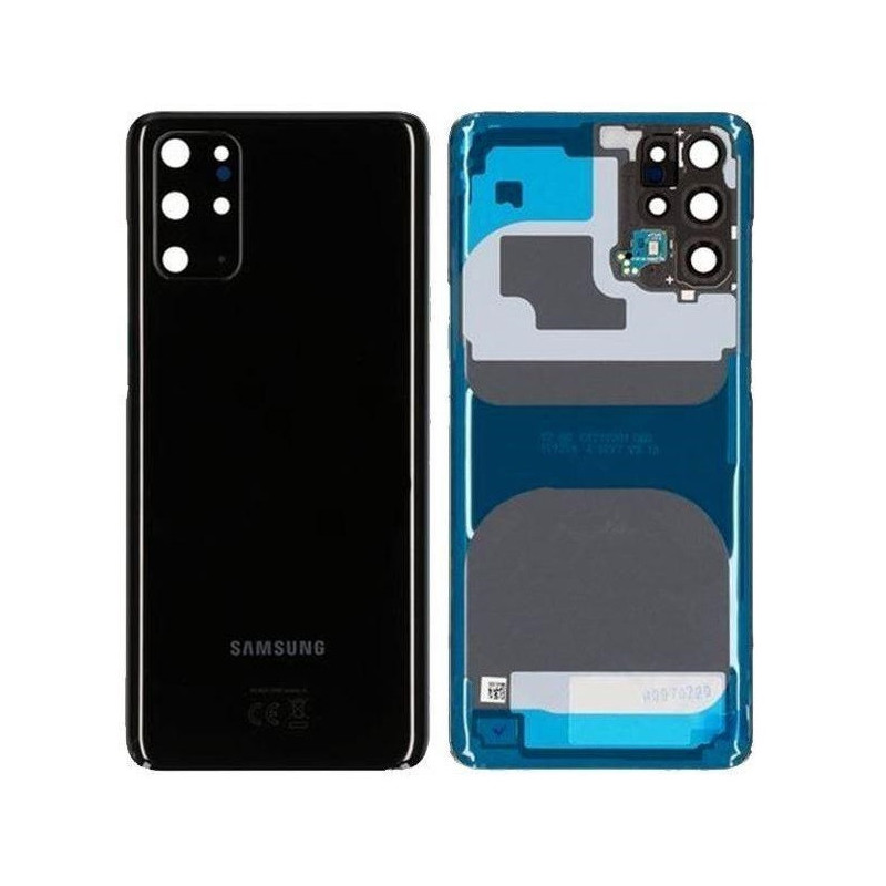 Galinis dangtelis Samsung G985 / G986 S20 Plus Cosmic Black originalus (used Grade C)