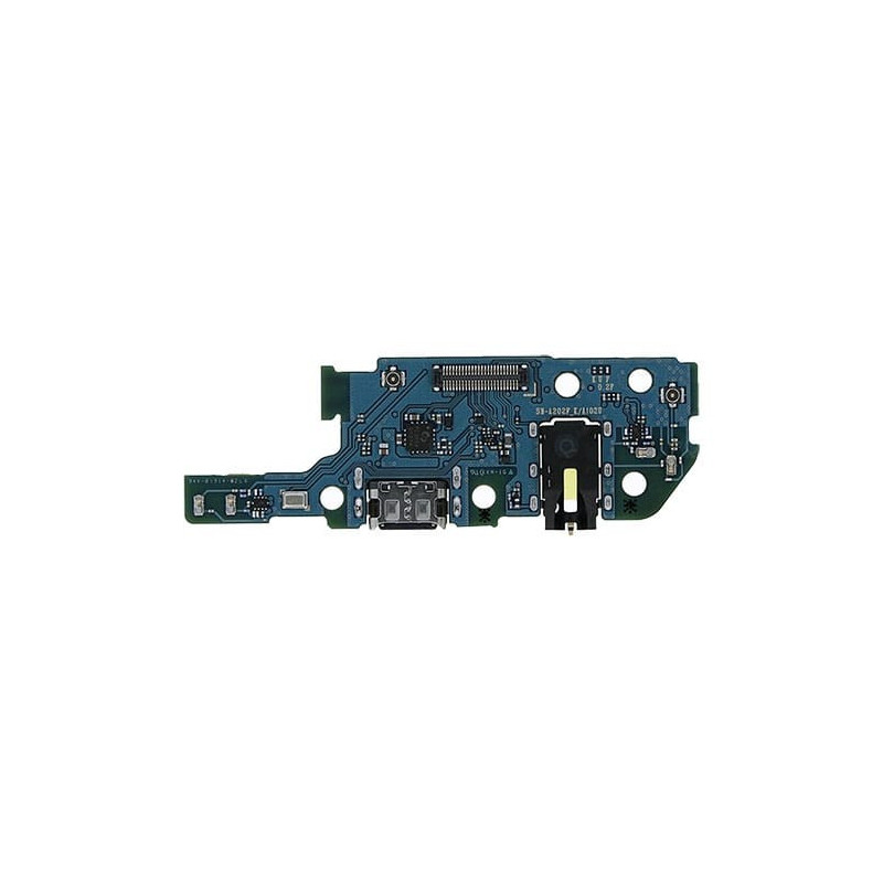 Lanksčioji jungtis Samsung A202 A20e 2019 su įkrovimo kontaktu, mikrofonu, ausinių lizdu originali (service pack)