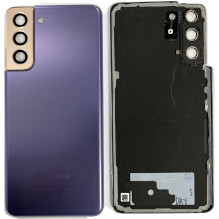 Galinis dangtelis Samsung G991 S21 5G Phantom Violet originalus (used Grade B)