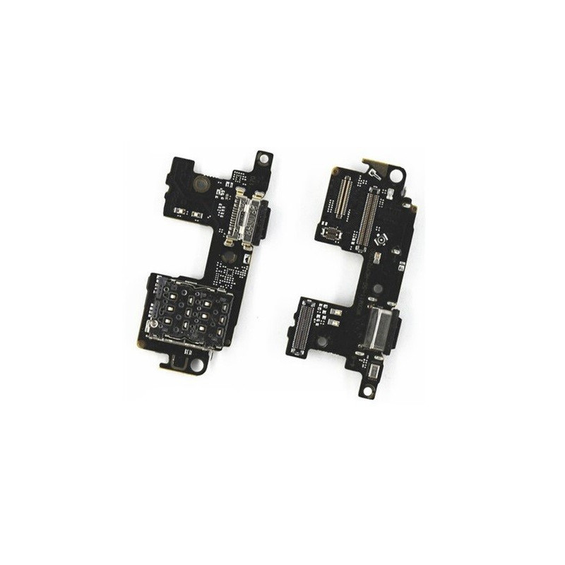 Flex Xiaomi Mi 11 with charging connector and microphone, SIM card contact used ORG