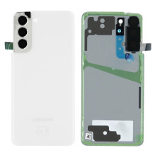 Galinis dangtelis Samsung G991 S21 5G Phantom White originalus (used Grade C)