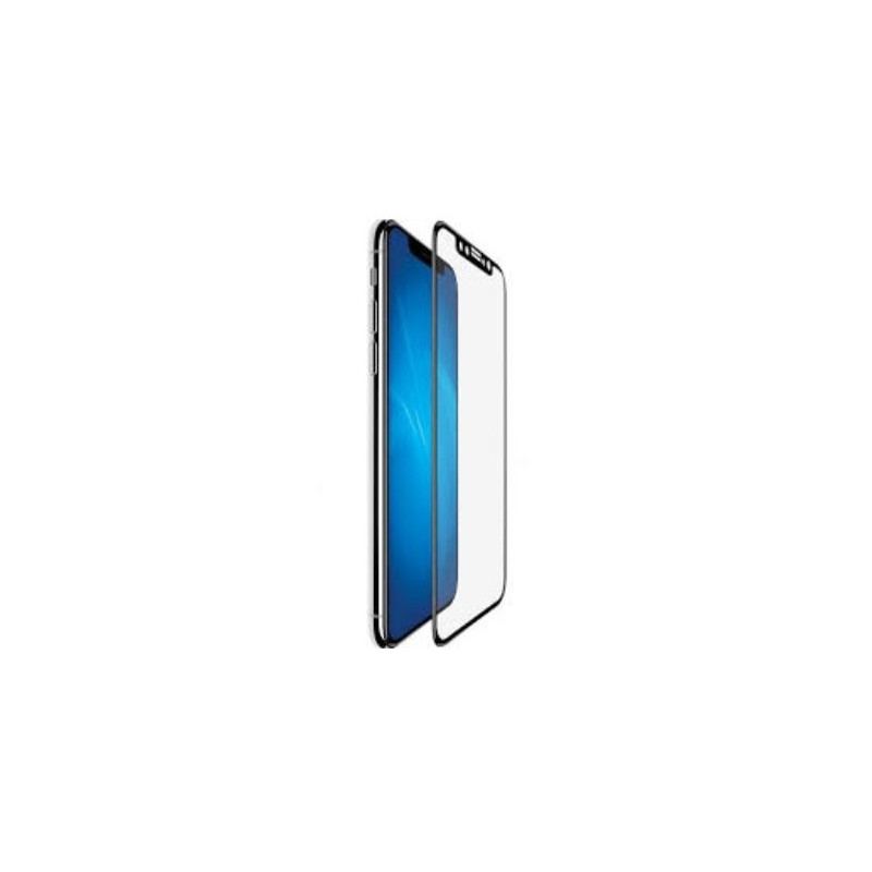 LCD apsauginis stikliukas "3D Antishock Full Glue" Apple iPhone 7 Plus / 8 Plus baltas be įpakavimo