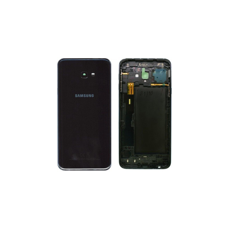 Galinis dangtelis Samsung J415 J4+ 2018 juodas originalus (used Grade C)