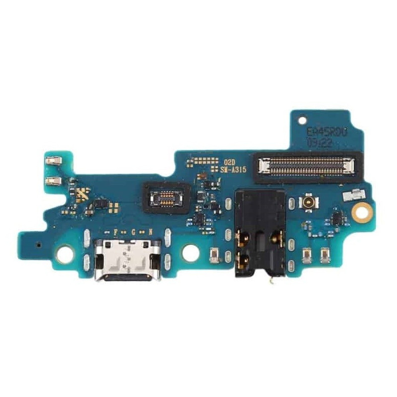 Lanksčioji jungtis Samsung A315 A31 2020 su įkrovimo kontaktu, mikrofonu, ausinių lizdu originali (service pack)