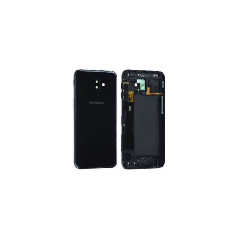 Galinis dangtelis Samsung J610 J6+ 2018 juodas originalus (used Grade B)