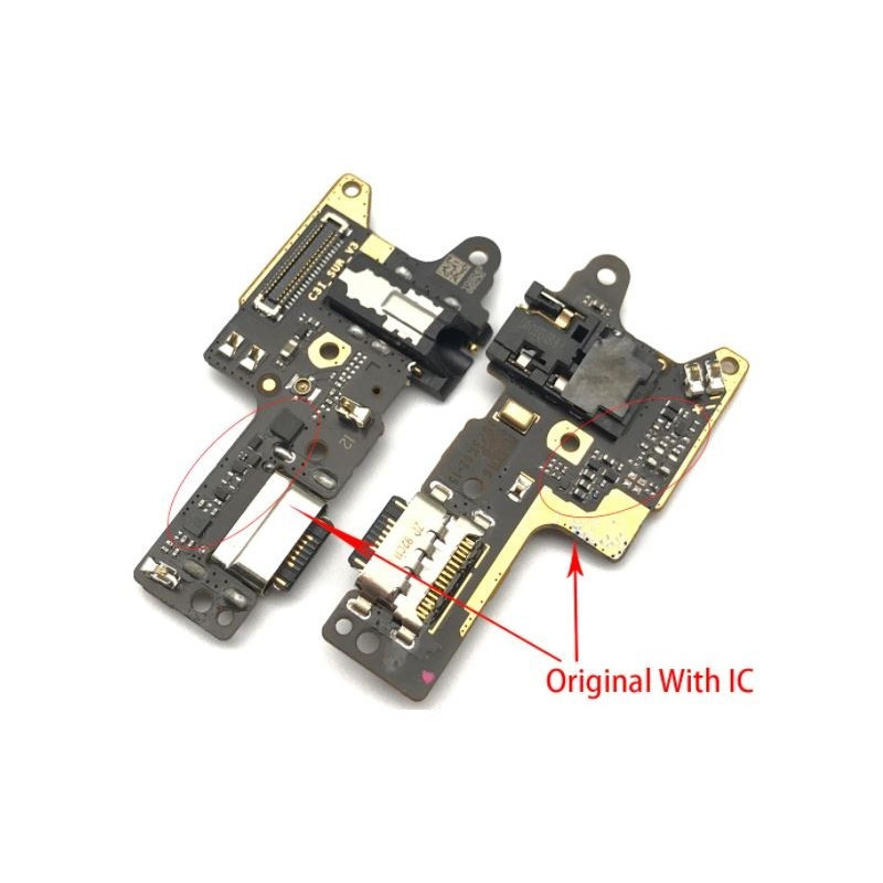 Flex Xiaomi Redmi 8 with charging connector and microphone original (service pack)