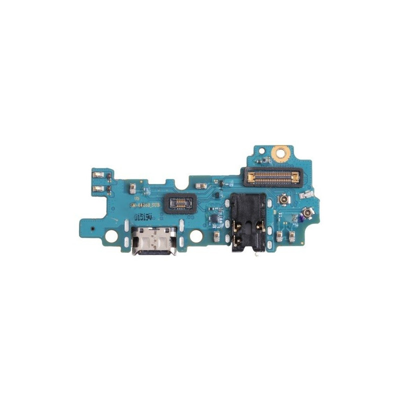 Lanksčioji jungtis Samsung A426 A42 5G 2021 su įkrovimo kontaktu, mikrofonu, ausinių lizdu originali (service pack)
