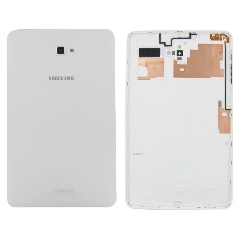 Galinis dangtelis Samsung T580 Tab A 10.1 (2016) baltas originalus (used Grade C)