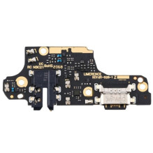 Lanksčioji jungtis Xiaomi Redmi Note 9S / Note 9 Pro su įkrovimo kontakto su mikrofonu originali (service pack)