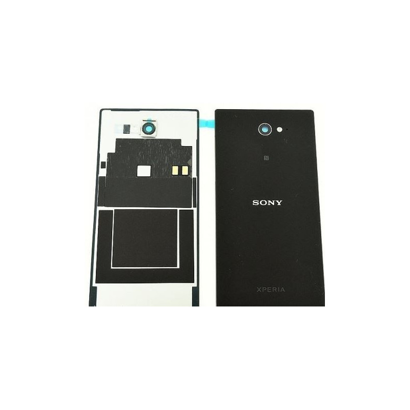 Galinis dangtelis Sony D2303 Xperia M2 juodas originalus (used Grade B)