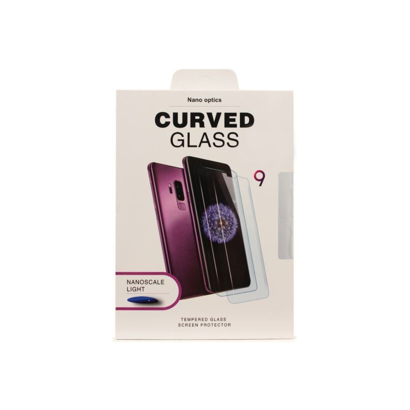 LCD apsauginis stikliukas "5D UV Glue" Xiaomi Mi Note 10 / Mi Note 10 Pro / CC9 Pro lenktas