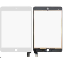 Lietimui jautrus stikliukas iPad mini 5 2019 (A2133 / A2124 / A2125 / A2126) White ORG
