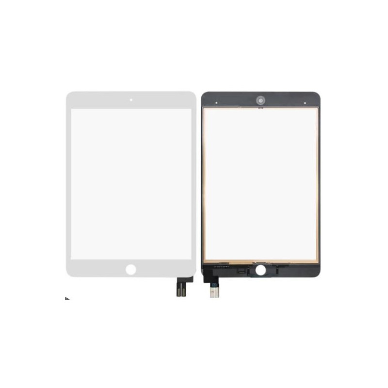 Lietimui jautrus stikliukas iPad mini 5 2019 (A2133 / A2124 / A2125 / A2126) White ORG