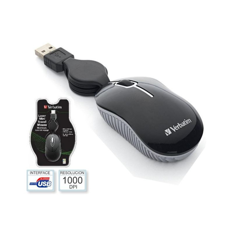 Mouse VERBATIM MINI optical, black