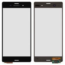 Lietimui jautrus stikliukas Sony D6603 Xperia Z3 juodas ORG