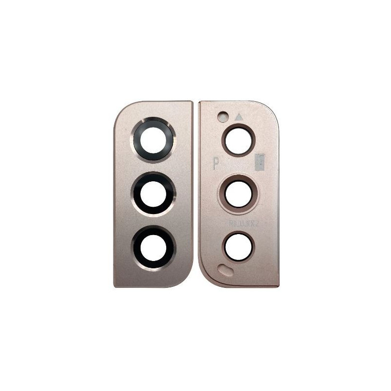 Samsung S906 S22 Plus lens for camera with frame Pink Gold ORG